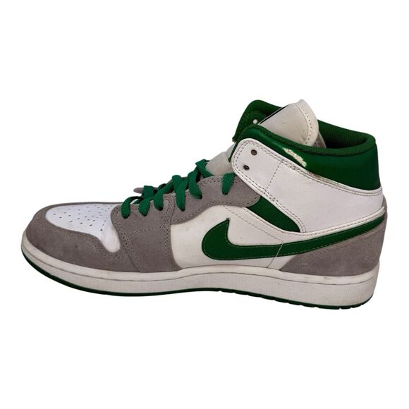 Nike Air Jordan 1 SE Pine Green Size 10 Mid Basketball Sneaker DC7294-103 - Picture 5 of 9